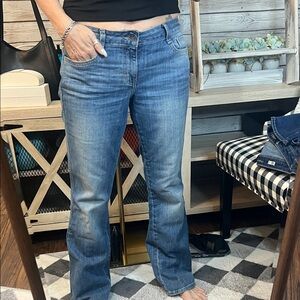 Calvin Klein Light Blue Denim Boot Cut Jeans